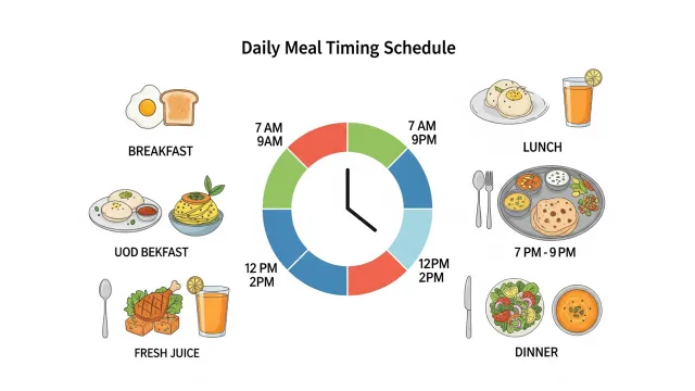 Meal Timing Chart