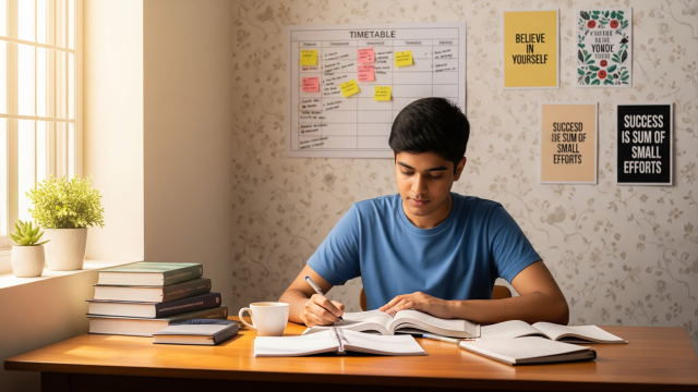 परीक्षा के समय पढाई कैसे करें?