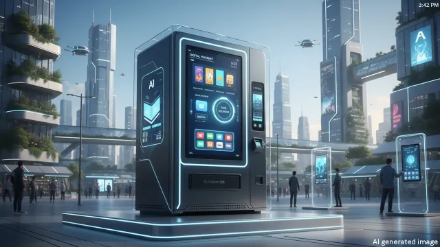 AI आधारित भविष्य की स्मार्ट वेंडिंग मशीन