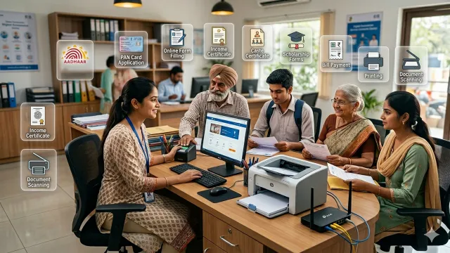 डिजिटल डॉक्यूमेंटेशन सर्विस सेंटर बिजनेस